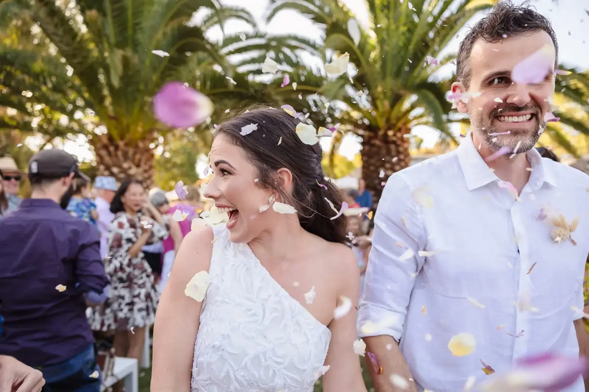 Perth wedding photography — Sarah & Ian at Peppermint Grove Beach