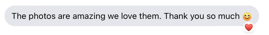 Message from my client