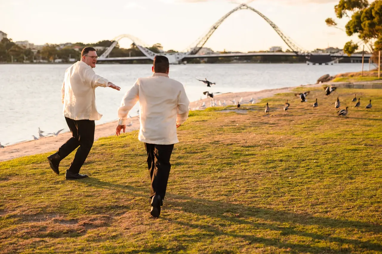 Wedding photography at Burswood on Swan