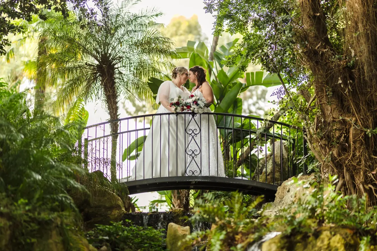 Wedding photography at Wanneroo Botanic Gardens