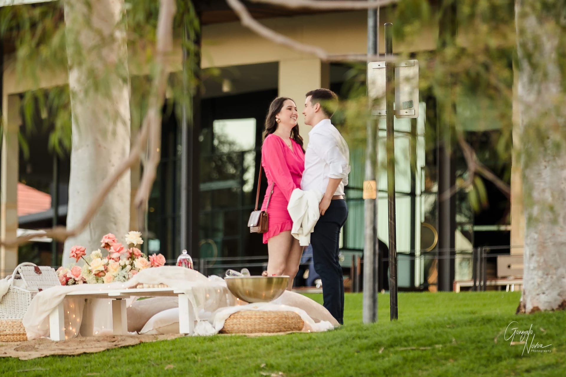 Perth Wedding Photographer, Surprise engagement proposal - Gonzalo Novoa Photography at Kings Park WA