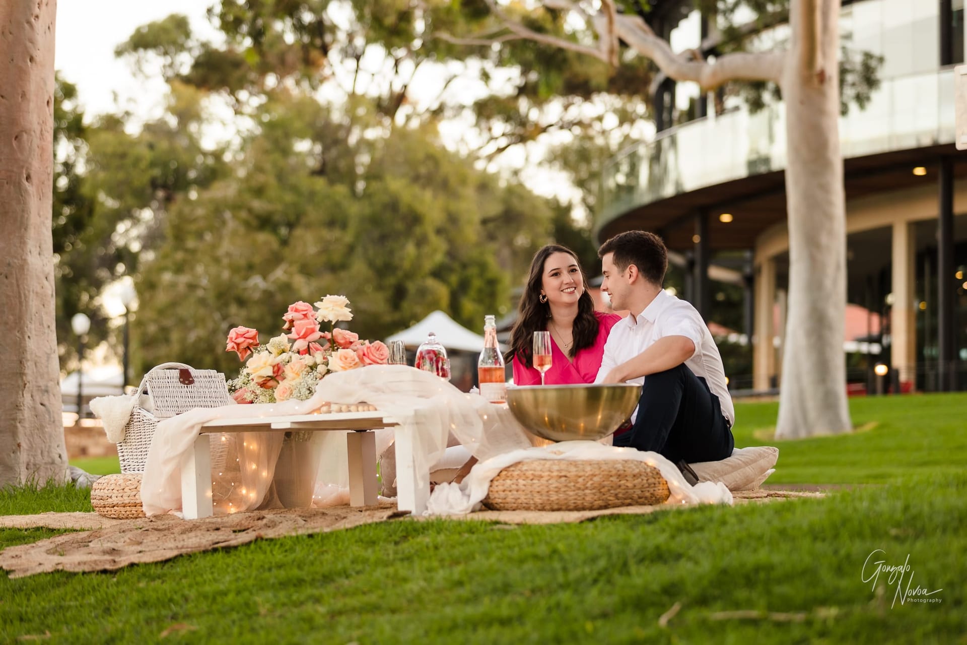 Perth Wedding Photographer, Surprise engagement proposal - Gonzalo Novoa Photography at Kings Park WA