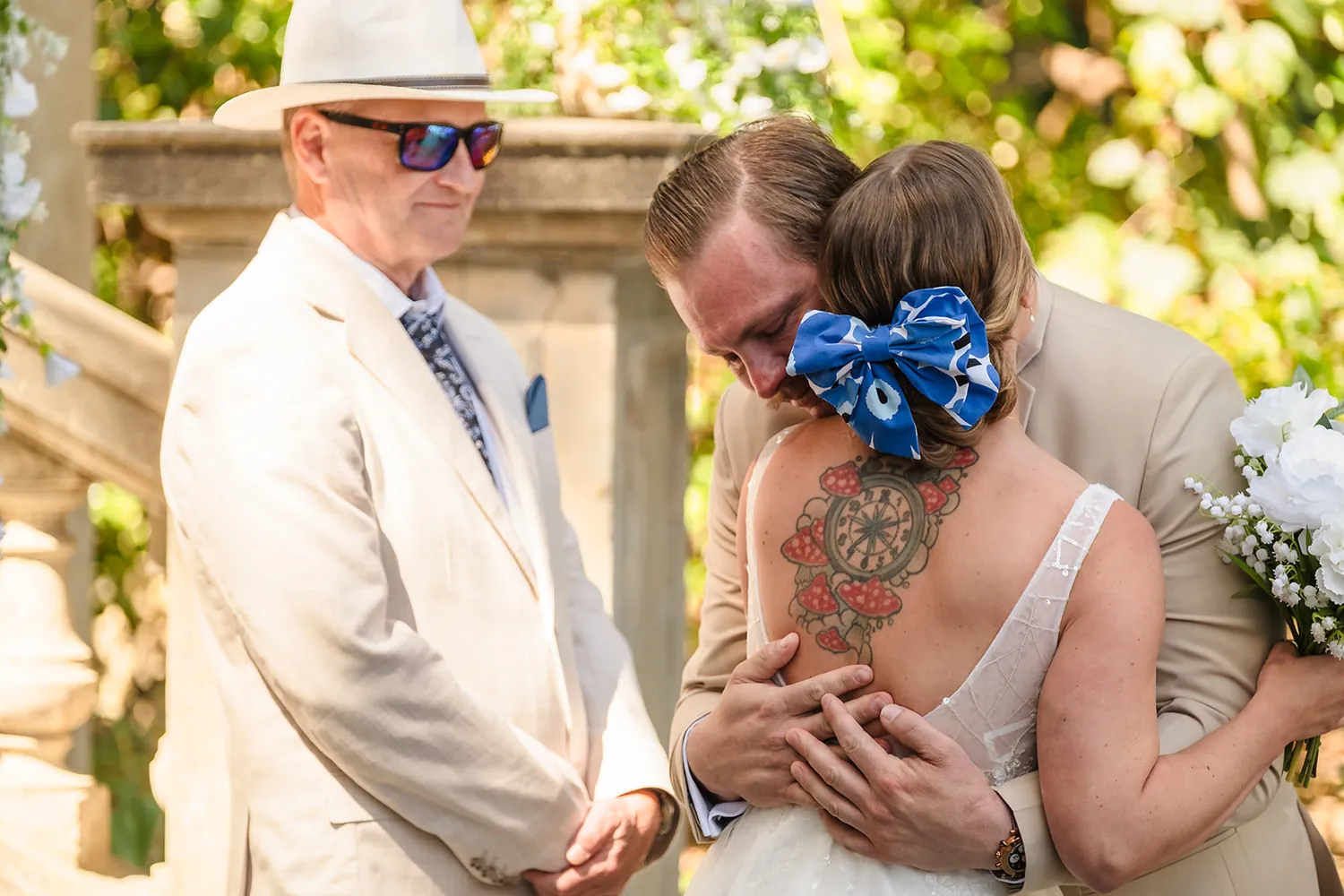 The wedding ceremony at Cottesloe Civic Centre