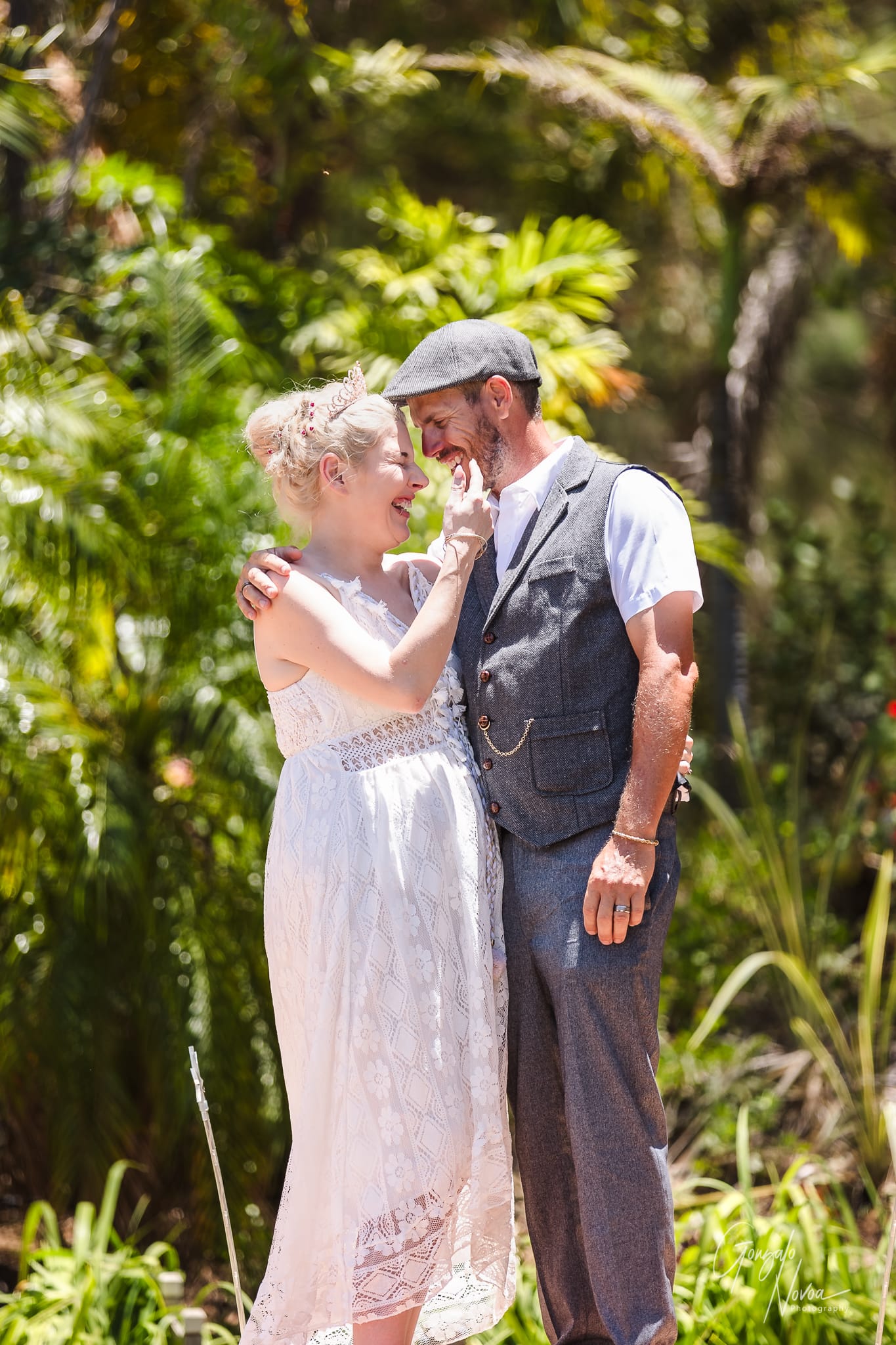 bridal portraits with the bride and groom