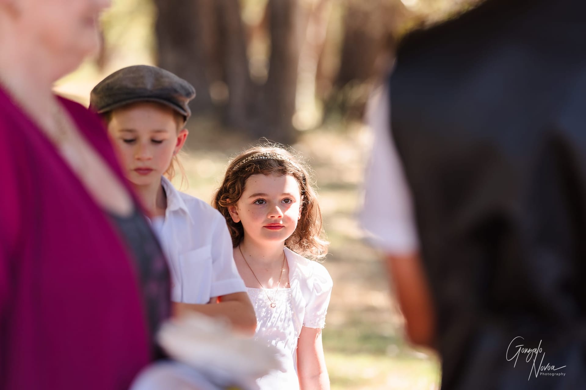 Ceremony unfolding