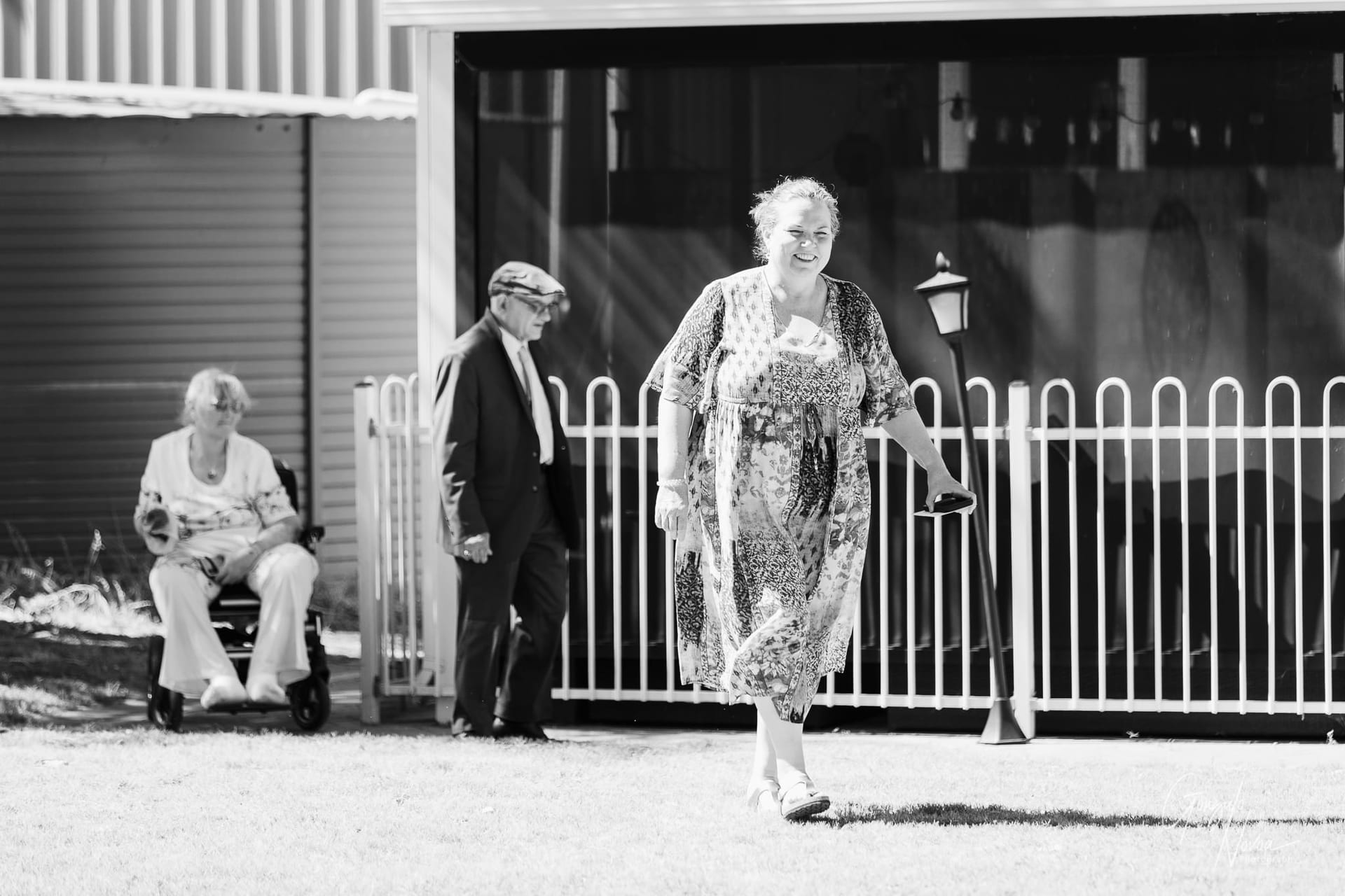 guests arriving at the property