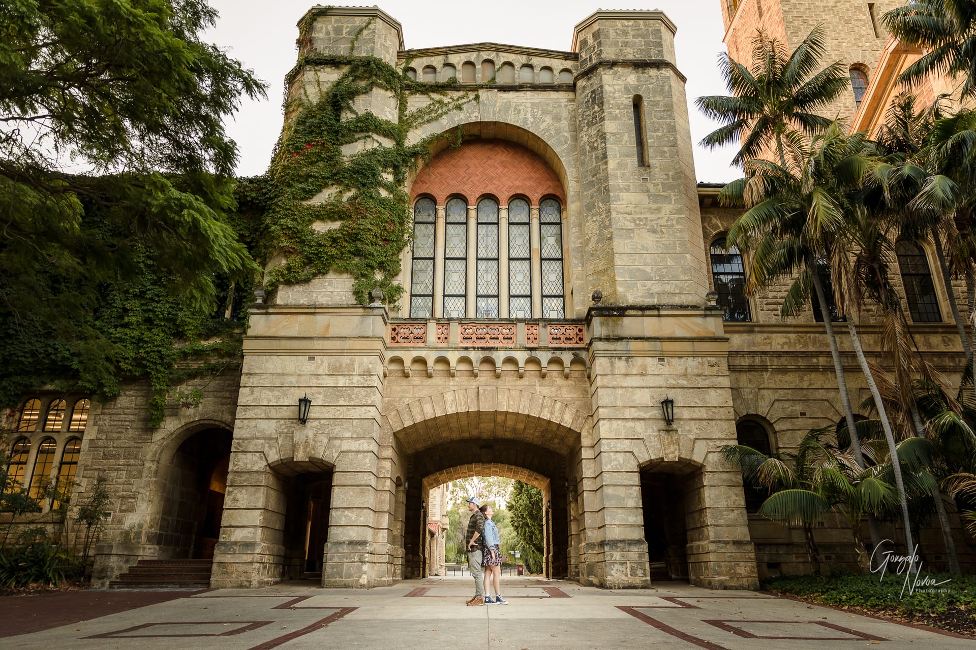 Couple's Engagement Session at The University of Western Australia