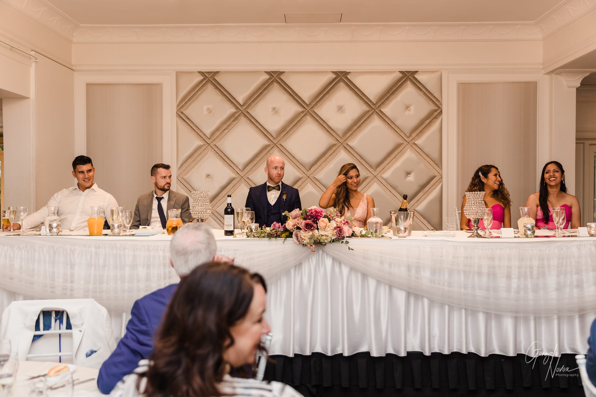 Bridal Table - Perth Wedding Photographer, Wedding Reception - Gonzalo Novoa Photography at Caversham House