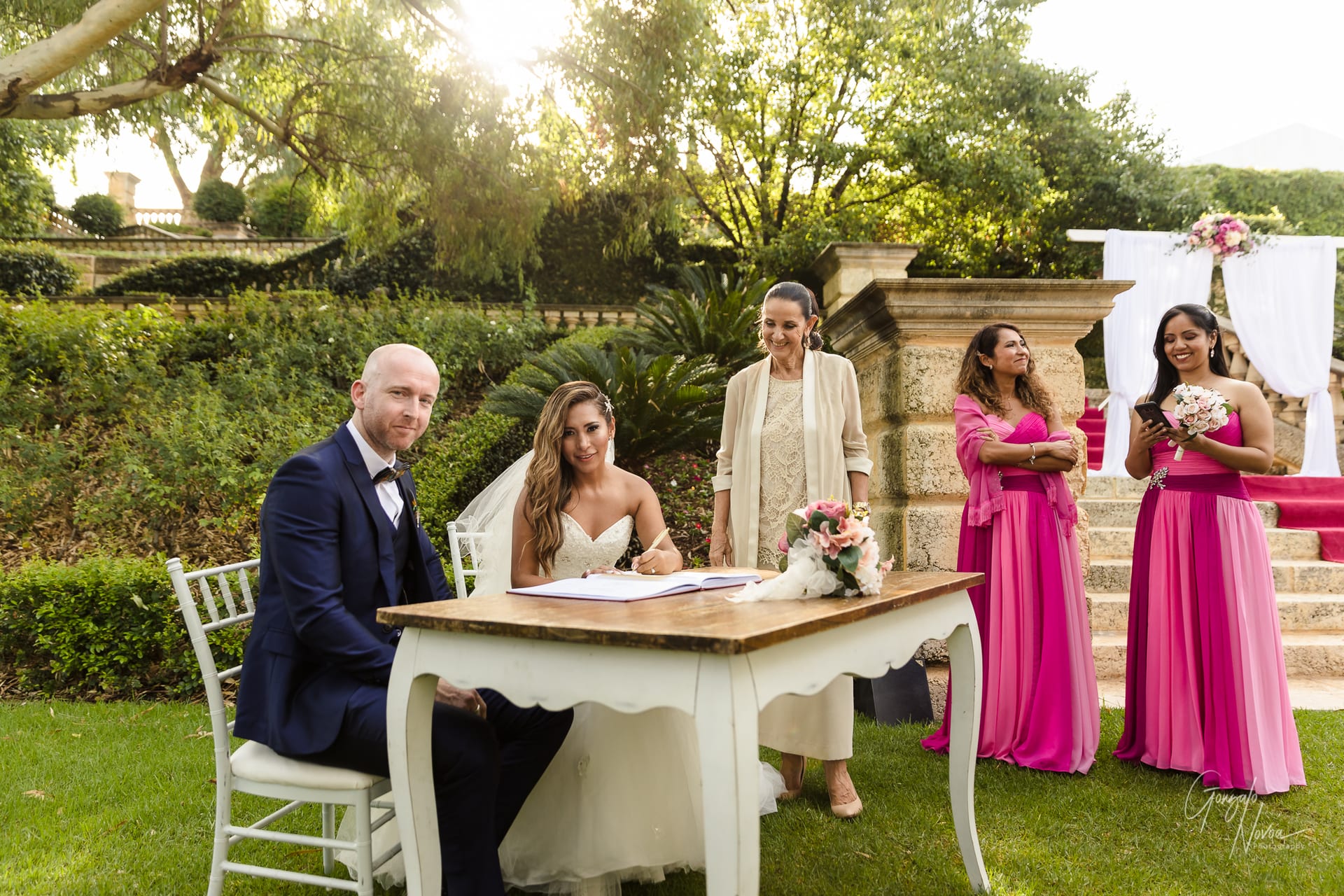 Perth Wedding Photographer, Wedding Ceremony - Gonzalo Novoa Photography at Caversham House