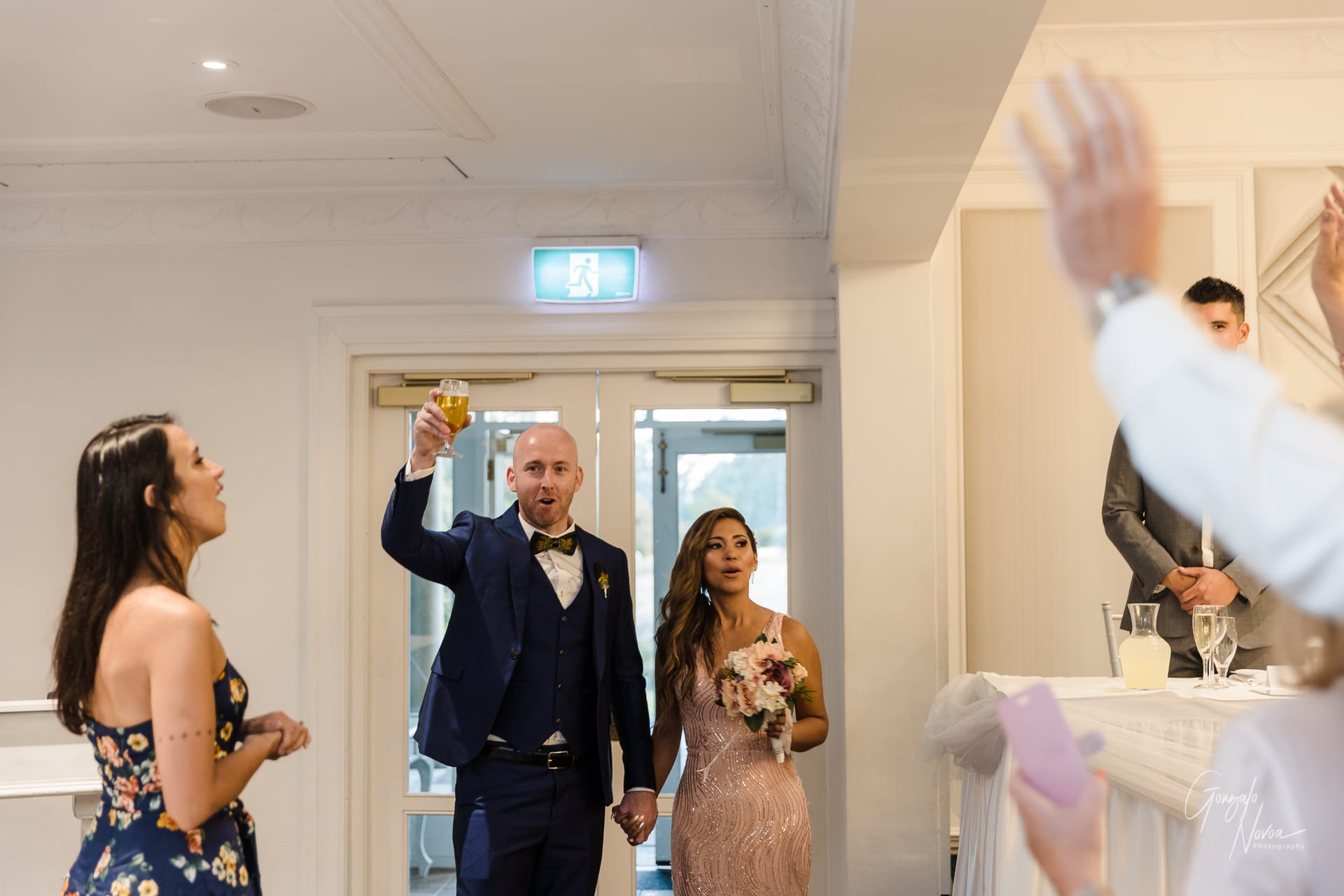 Perth Wedding Photographer, Wedding Reception - Gonzalo Novoa Photography at Caversham House